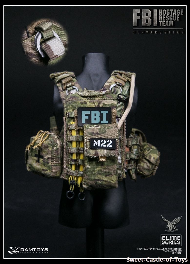1/6 DamToys US FBI HRT Agent Hostage Rescue Team 1/6 DamToys US FBI HRT Agent Hostage Rescue Team